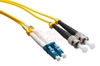 3 M LC/ST 9/125 Singlemode Duplex Fiber Patch Cable - OS1  RamboCables.com