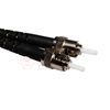 1 M ST/ST 9/125 Singlemode Duplex Fiber Patch Cable - OS1  RamboCables.com