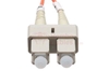 15 M Multimode Fiber Patch Cable - 50/125 - SC/ST  RamboCables.com