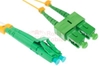 2 M LC-APC to SC-APC  9/125 Singlemode Duplex Fiber Patch Cable - OS2  RamboCables.com