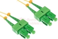 1 M SC-APC to SC-APC  9/125 Singlemode Duplex Fiber Patch Cable - OS2  RamboCables.com