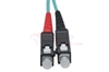 2 M LC/SC 10GB Laser Optimized Multimode Fiber Patch Cable - OM3  RamboCables.com