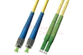 1 M LC-APC to FC-UPC 9/125 Singlemode Duplex Fiber Patch Cable - OS2  RamboCables.com