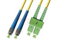 1 M SC-APC to FC-UPC 9/125 Singlemode Duplex Fiber Patch Cable - OS2  RamboCables.com