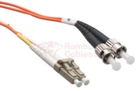 1 M SM ST to MM LC Mode-Conditioning Fiber Patch Cable  RamboCables.com