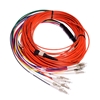 30 M 62.5/125 OM1 Multimode MTP/MPO to LC Breakout Fiber Patch Cable - 12 Fiber  RamboCables.com