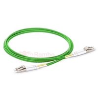 1 M LC/LC 50/125 Multimode Bend Insensitive Duplex Fiber Patch Cable - LSZH - OM5  RamboCables.com