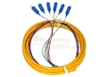 3 Meter SC-UPC Fiber Optic Pigtail  6 Strand Single Mode 9/125  RamboCables.com