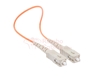 SC L-Com Fiber Loopback Cable - 50/125  RamboCables.com