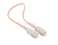 SC L-Com Fiber Loopback Cable - 50/125  RamboCables.com