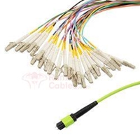 24Fibers 0.5 M L-com MPO w/Pins to LC Fan-out - OM5 50/125 - ONFR  RamboCables.com