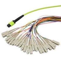 24Fibers 0.5 M L-com MPO w/Pins to SC Fan-out - OM5 50/125 - ONFR  RamboCables.com