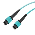 OM3 1 M L-com MPO 8 Fiber Cable - No Pins - Type A - 50/125 - ONFR  RamboCables.com